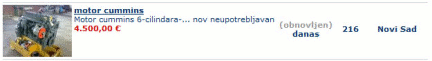 Obnova oglasa