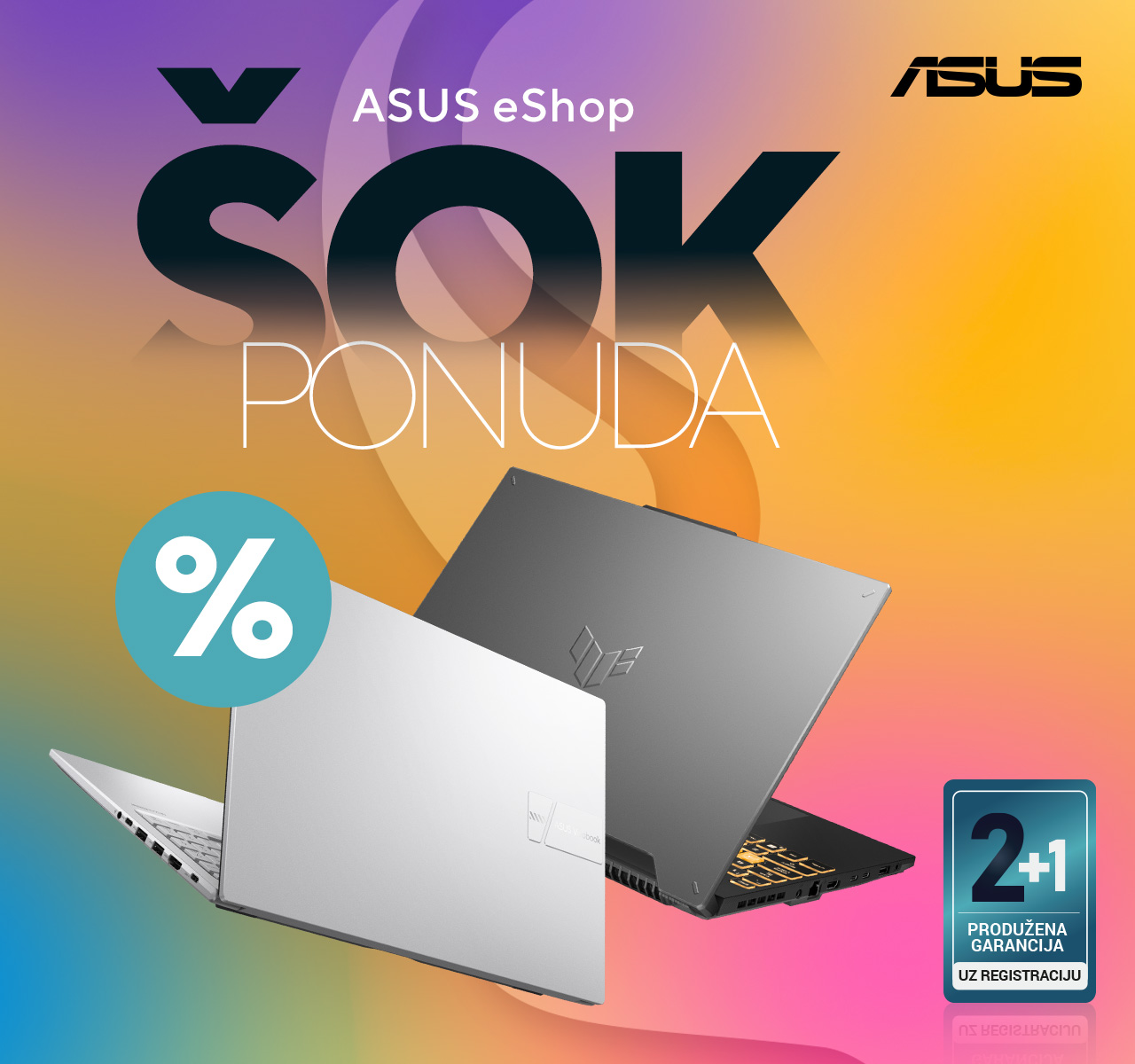 ASUS laptopovi – NOVO sa eShop-a po šok ceni!