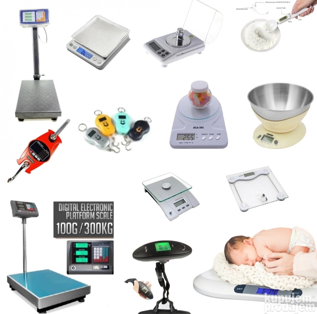 Vage svi dimenzija za vaš posao!