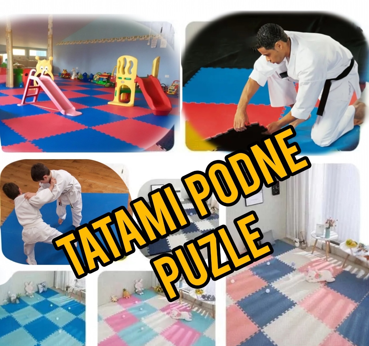 Najveci izbor podnih strunjaca i tatami puzli...