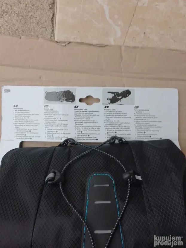 FISCHER torba ispod sedišta za biciklo