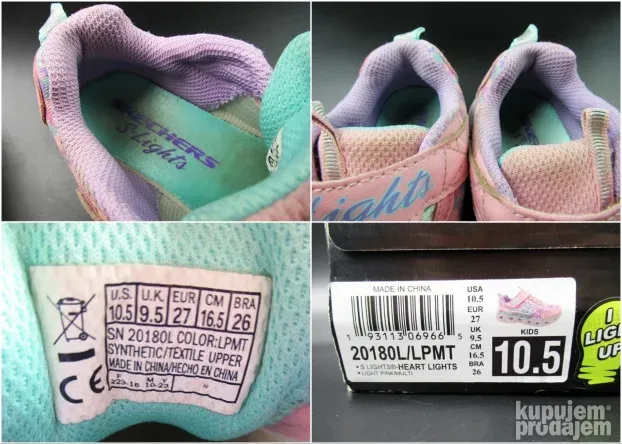 Skechers patikice lights P5859