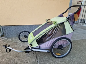 CROOZER riksa bicikl. prikolica za jedno dete
