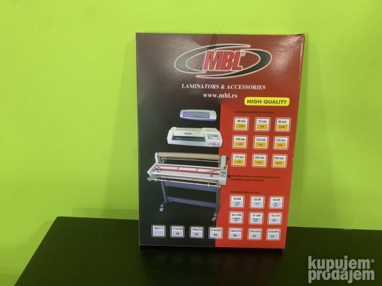 Folija za plastifikaciju papira plastifikator A4 80mic 100k