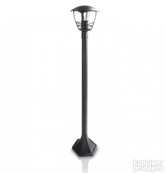 Baštenska Lampa 60W 17.5x17.5x99.5cm-Philips