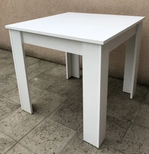 Trpezarijski sto 80x80 IM 1  Bela NOVO