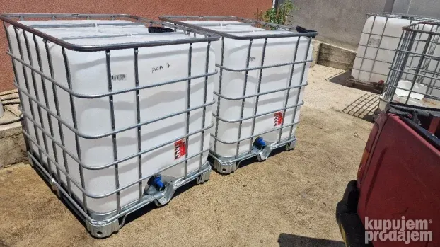 Cisterne,IBC,Kanisteri,Bidoni za Vodu 1000l(PREVOZ)