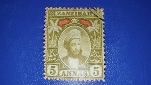 ZANZIBAR - 1898 Sultan Hamid ibn Thuwaini