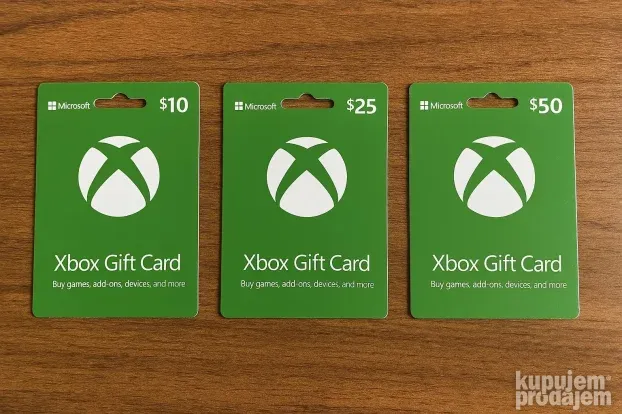 Xbox Gift Card / Xbox Dopuna / Xbox Live Gift Card / EA Play