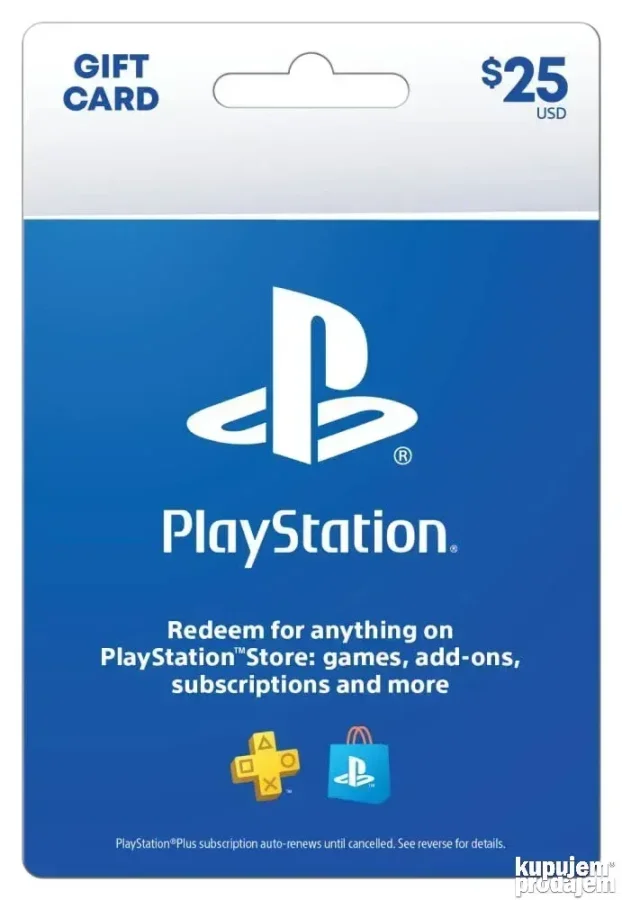 PlayStation/PSN wallet dopune/Gift kartice US/UK/EU/SWISS