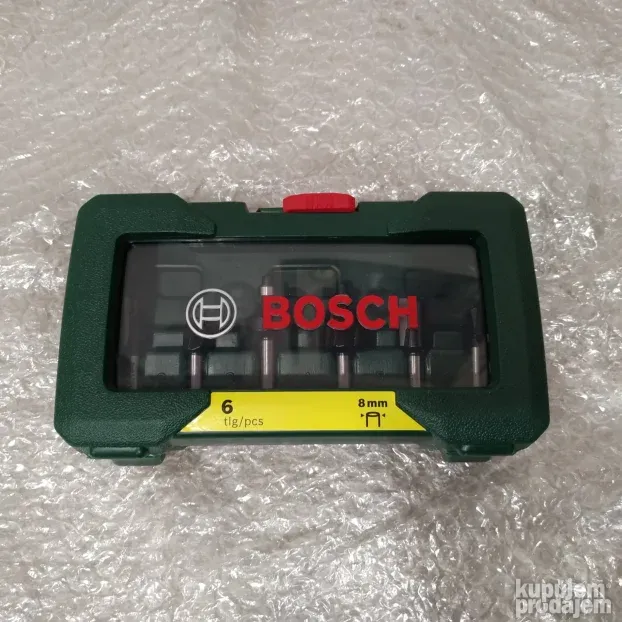 6x Bosch Glodala za Frezu 8mm
