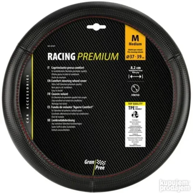 Obloga volana M 37/39 cm Racing crvena Lampa 33167