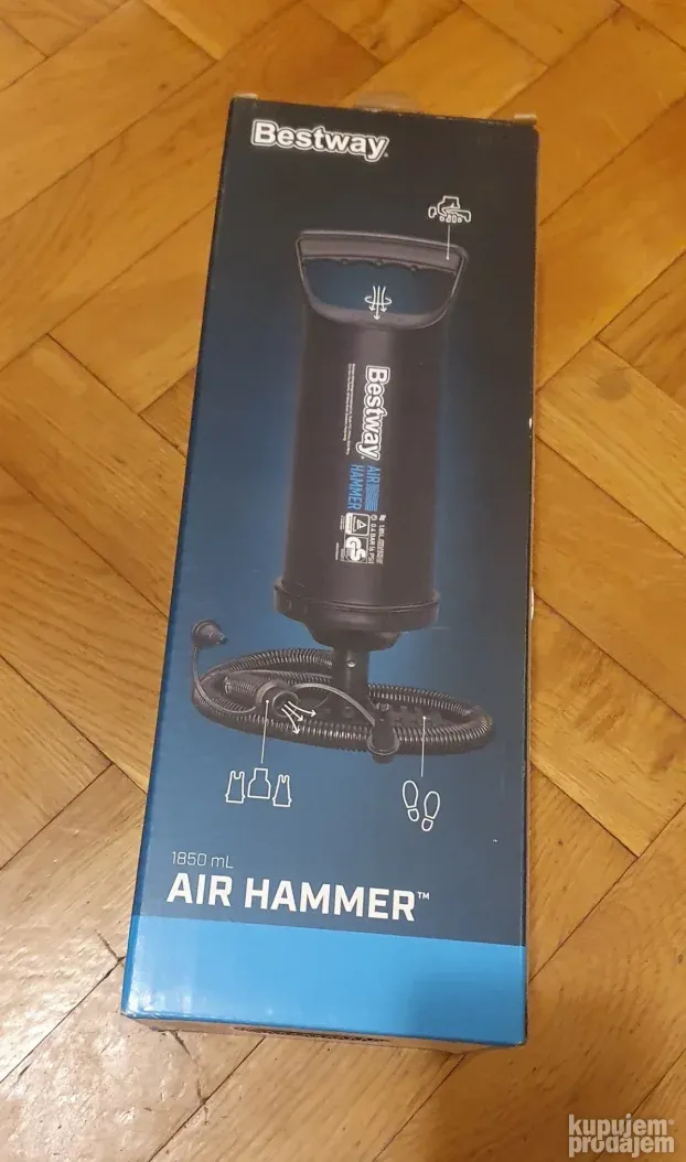 Bestway pumpa za duseke, camce i slicno 1850ml