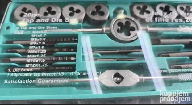 Set za pravljenje i popravku navoja