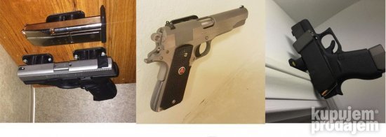 Magnet za skriveno drzanje pistolja