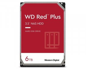 WD 6TB 3.5" SATA III 128MB WD60EFZX Red Plus
