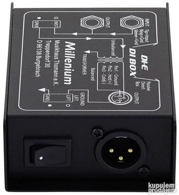 Di Box pasivni, odlicna stvarcica KupujemProdajem