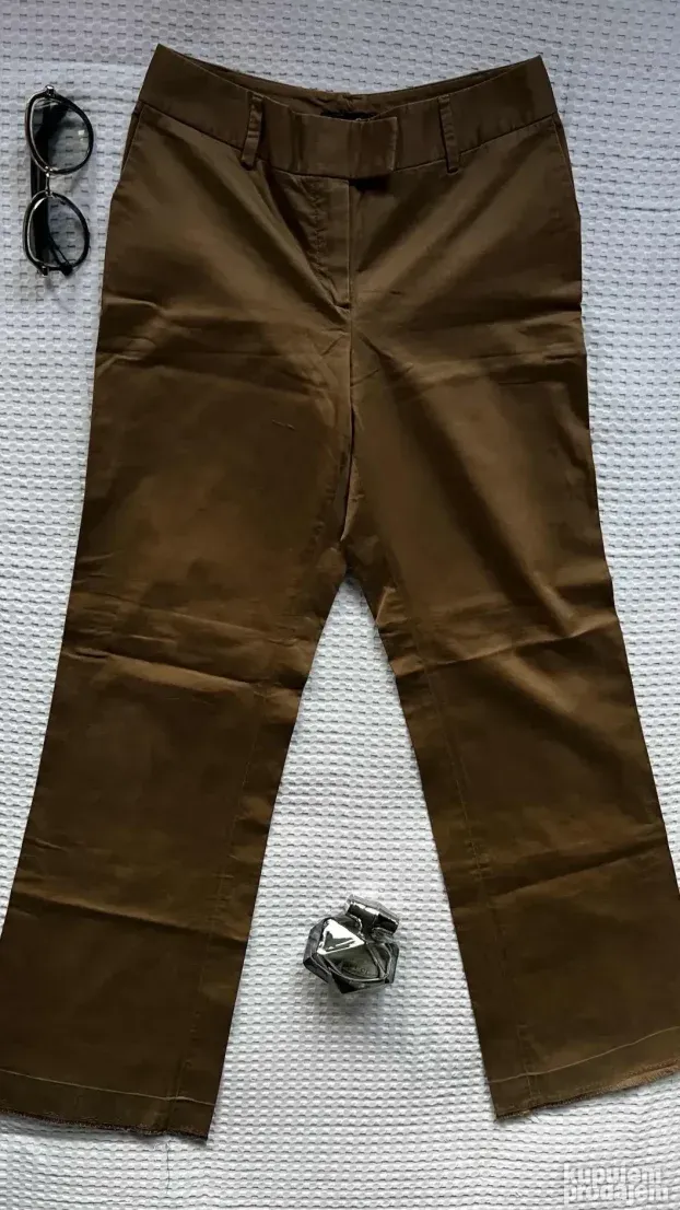 MASSIMO DUTTI ORIGINAL NOVE zenske braon pantalone 38 ili XS