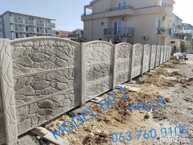 Betonske Ograde izrada + Ugradnja