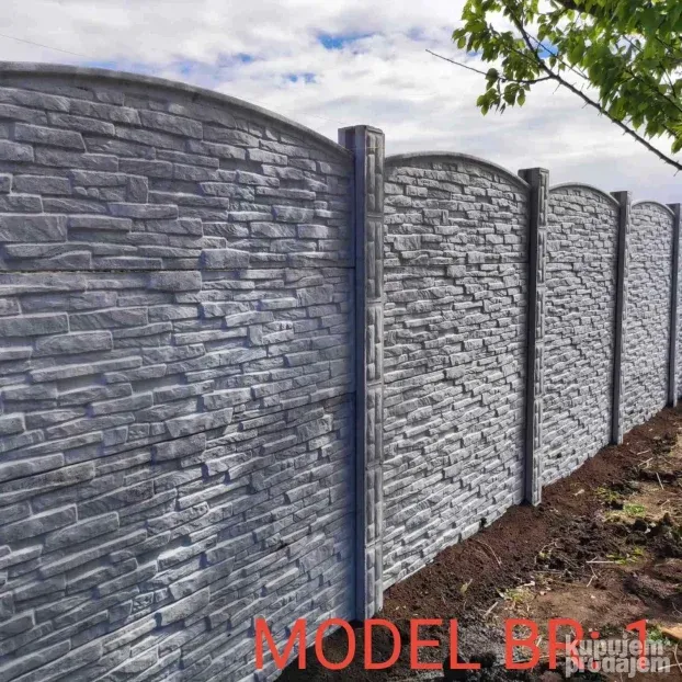 Betonske Ograde izrada + Ugradnja