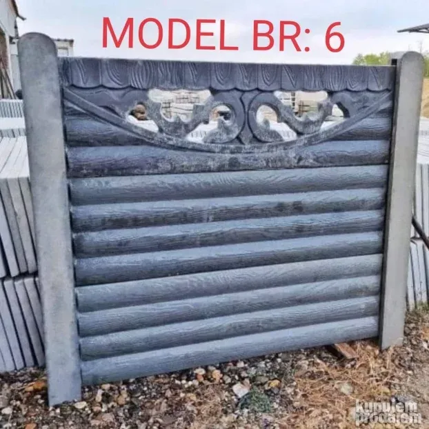 Betonske Ograde izrada + Ugradnja
