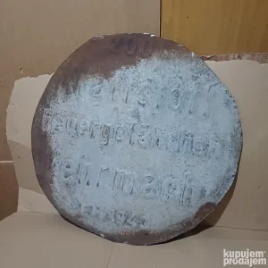 Poklopac od starog nemačkog bureta