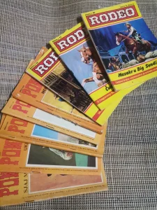 Stripovi-western pony West, rodeo 8 kom