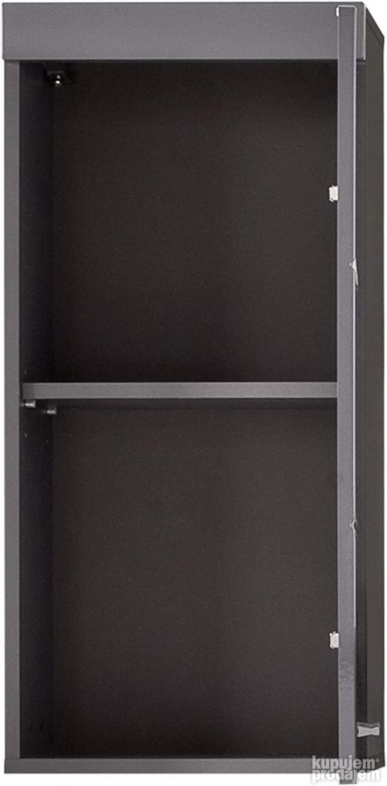 Viseci ormaric za kupatilo 37x77x23cm - Trendteam sivi