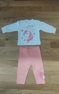 Trodelni komplet za devojčicu, vel.68, NOVO!