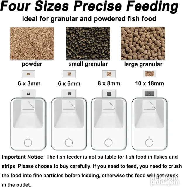 WiFi Automatic Fish Feeder for Aquarium
