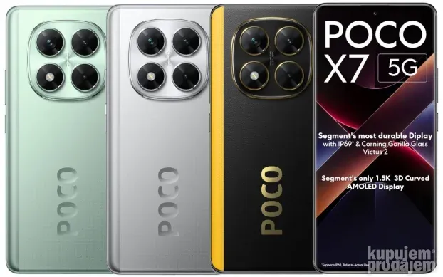 Poco X7 5G 12/512gb Dual Sim Free Silver Novo
