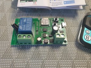 Sonoff NO/NC WiFi + RF 433mhz rele 5-32v DC/AC 12v eWeLink