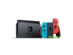 NINTENDO Switch gray-red-blue