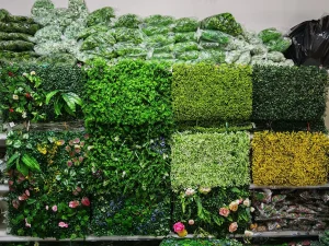 Zrleni zid vestacko zelenilo 60x40cm model 1