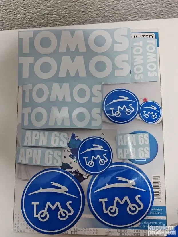 Tomos nalepnice