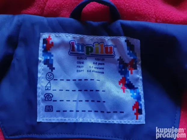 Jakna za kisu/sneg Lupilu - za decu