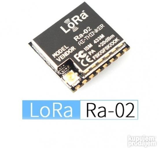 LoRa Module 433Mhz 10KM LoRa-02 SX1278 Ai-Thinker