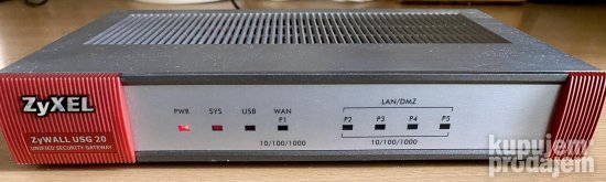 ZyXEL ZyWall USG 20 175Mbit/s Hardware Firewall - Akcija