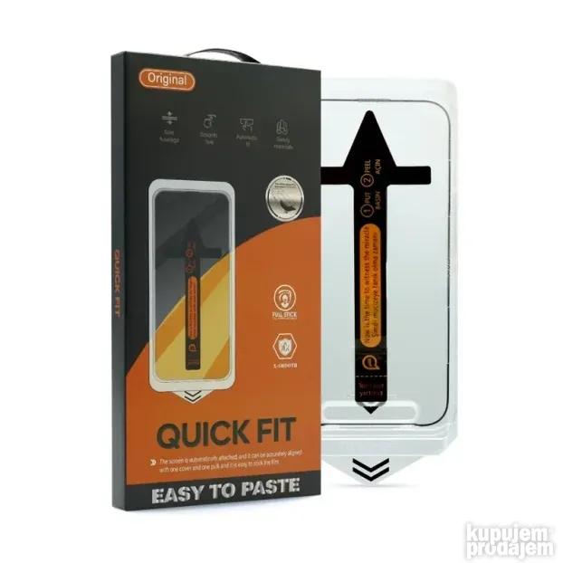 Folija Glass 2.5D Quick Fit za iPhone 14 Pro Max (6.7)