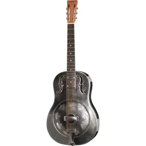 National Reso-Phonic NRP Rubbled Steel 12 Fret