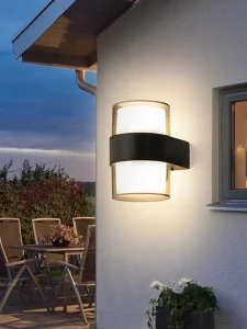 Spoljna lampa valjak providna-