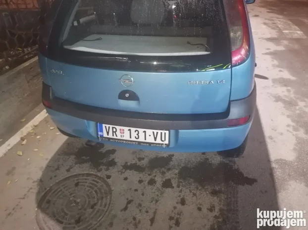 2002 Opel Corsa C 1.4