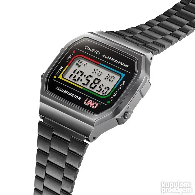 Casio A168WEUC-1A UNO edition