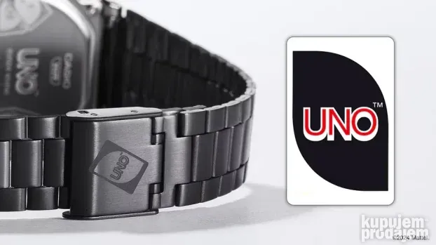 Casio A168WEUC-1A UNO edition