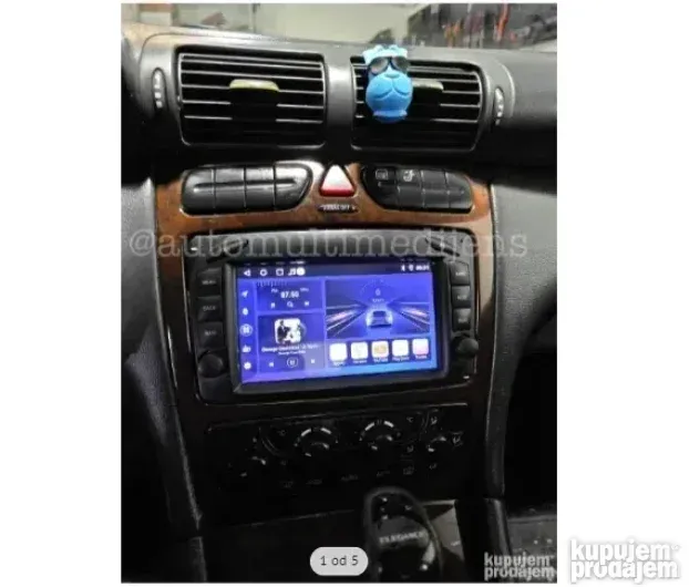 Mercedes W209 W203 CLK Android Multimedija USB GPS Navig Kam