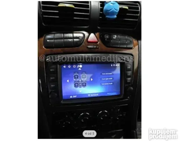 Mercedes W209 W203 CLK Android Multimedija USB GPS Navig Kam