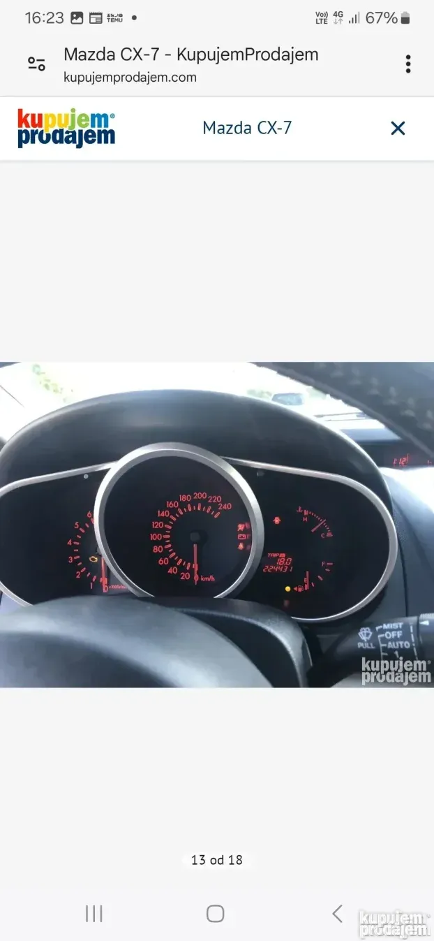 2009 Mazda CX-7 2.3 turbo