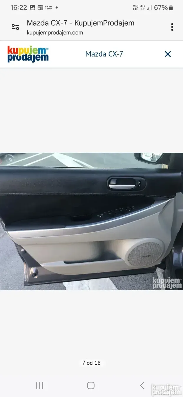 2009 Mazda CX-7 2.3 turbo