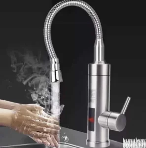 Delimano Elektricna Slavina INOX sa Savitljivom Lulom