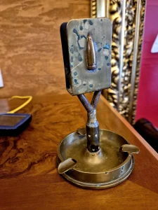 Stara pepeljara od haubice, 1914 godina, rucni rad vpjnika